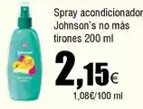 FROIZ Johnson's - spray acondicionador no más tirones oferta