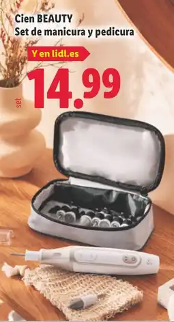 Lidl CIEN BEAUTY Set de manicura y pedicura oferta