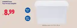 Lidl LIVARNO HOME Caja con tapa plegable oferta
