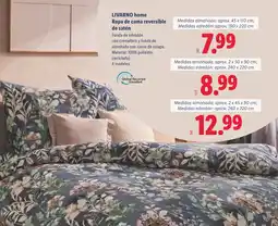 Lidl LIVARNO HOME Ropa de cama reversible de satén oferta