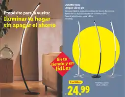 Lidl LIVARNO HOME Lámpara LED de pie oferta