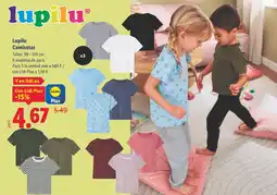 Lidl LUPILU Camisetas oferta