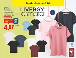 Lidl ESMARA Camisetas oferta