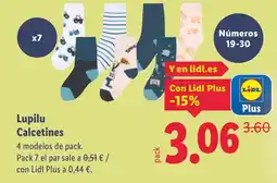 Lidl LUPILU Calcetines oferta
