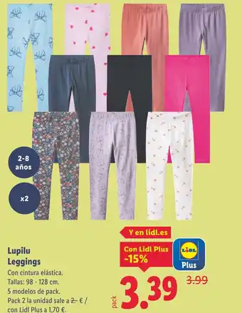 Lidl LUPILU Leggings oferta