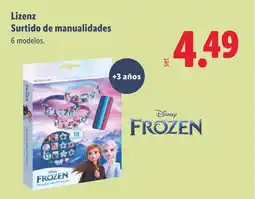 Lidl Lizenz Surtido de manualidades oferta
