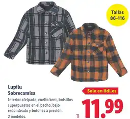 Lidl LUPILU Sobrecamisa oferta