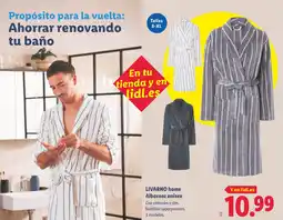 Lidl LIVARNO HOME Albornoz unisex oferta
