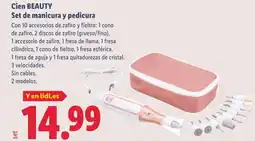 Lidl CIEN BEAUTY Set de manicura y pedicura oferta