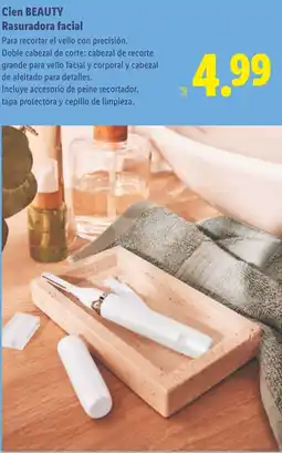 Lidl CIEN BEAUTY Rasuradora facial oferta