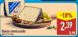 ALDI Queso semicurado oferta