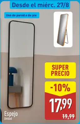 ALDI Espejo oferta