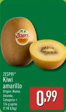 ALDI ZESPRI Kiwi amarillo oferta