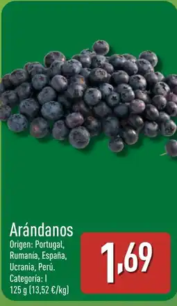 ALDI Arándanos oferta