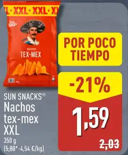 ALDI SUN SNACKS Nachos tex-mex XXL oferta