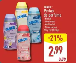 ALDI TANDIL Perlas de perfume oferta
