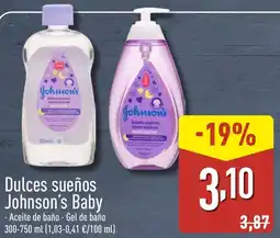 ALDI JOHNSON'S Dulces sueños Baby oferta