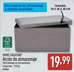 ALDI HOME CREATION Arcón de almacenaje oferta