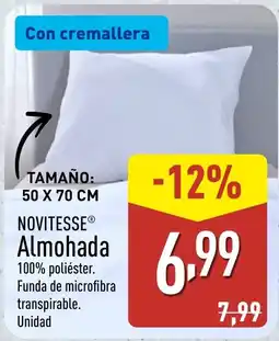 ALDI NOVITESSE Almohada oferta