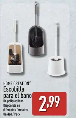 ALDI HOME CREATION Escobilla para el bañol oferta