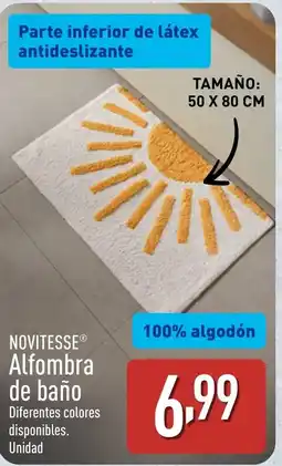 ALDI NOVITESSE Alfombra de baño oferta