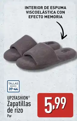 ALDI UP2FASHION Zapatillas de rizo oferta