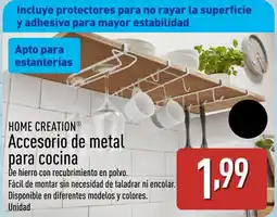 ALDI HOME CREATION Accesorio de metal para cocina oferta