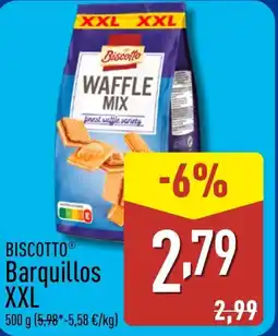 ALDI BISCOTTO Barquillos XXL oferta