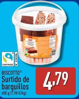 ALDI BISCOTTO Surtido de barquillos oferta