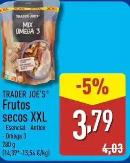 ALDI TRADER JOE'S Frutos secos XXL oferta