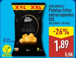ALDI SUN SNACKS Patatas fritas extracrujientes oferta