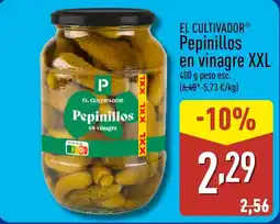 ALDI EL CULTIVADOR Pepinillos en vinagre XXL oferta