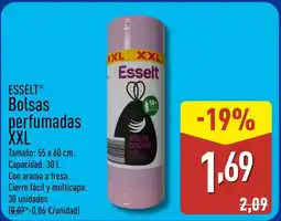 ALDI ESSELT Bolsas perfumadas XXL oferta