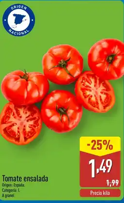 ALDI Tomate ensalada oferta