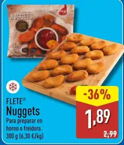 ALDI FLETE Nuggets oferta