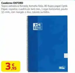 Alcampo OXFORD Cuaderno oferta