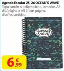 Alcampo OCEAN'S WAVE Agenda Escolar 25-26 oferta