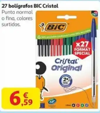 Alcampo BIC 27 bolígrafos Cristal oferta