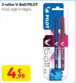 Alcampo PILOT 2 roller V-Ball oferta
