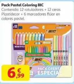 Alcampo BIC Pack Pastel Coloring oferta