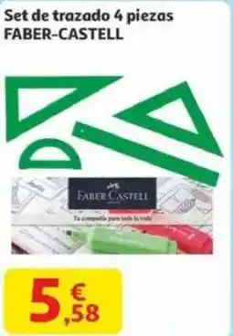 Alcampo FABER-CASTELL Set de trazado 4 piezas oferta