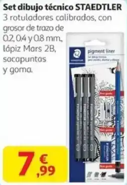 Alcampo STAEDTLER Set dibujo técnico oferta