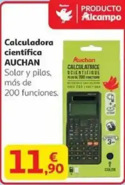 Alcampo AUCHAN Calculadora científica oferta