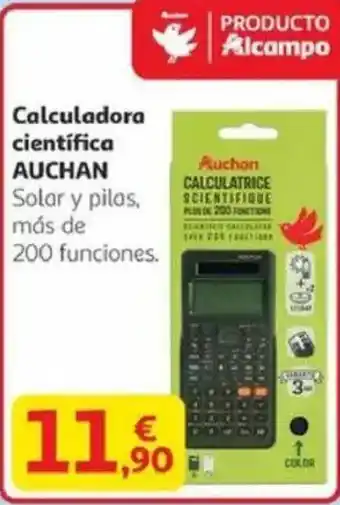 Alcampo AUCHAN Calculadora científica oferta