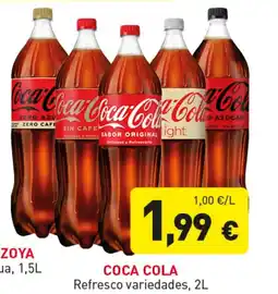 Hiperber COCA COLA Refresco variedades oferta