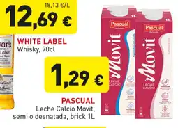 Hiperber PASCUAL Leche Calcio Movit, semi o desnatada oferta