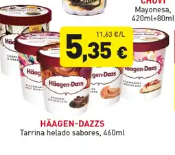Hiperber HÄAGEN-DAZZS Tarrina helado sabores oferta