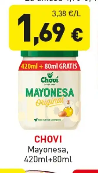 Hiperber CHOVI Mayonesa oferta
