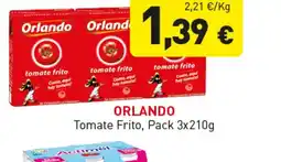 Hiperber ORLANDO Tomate Frito oferta