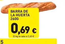 Hiperber Barra de la huerta oferta